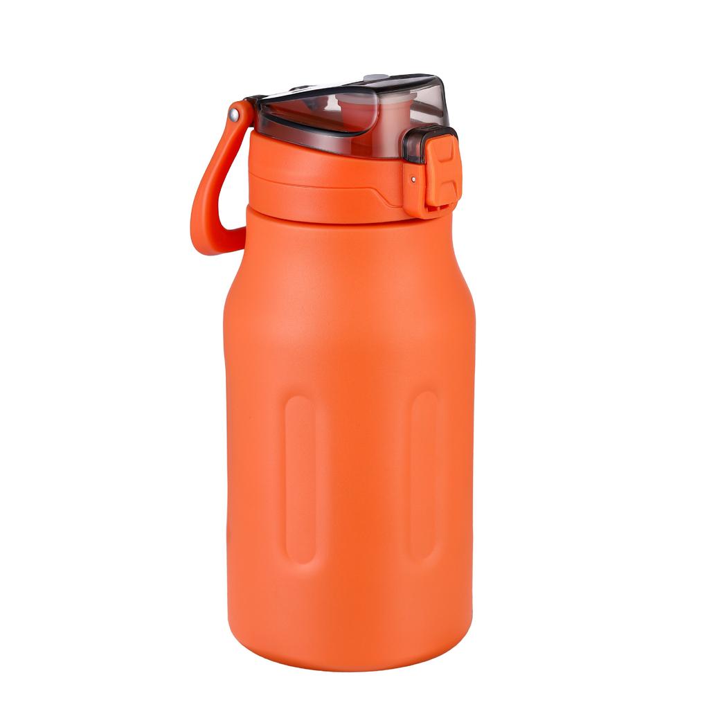 New Fashion Handy Cup Men's and Women's New Large Capacity Thermos Cup Bounce Cover Portable Straight Drink Car Cup