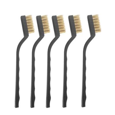 Herramienta para eliminar óxido, cepillos de alambre de latón, limpieza de escoria de soldadura