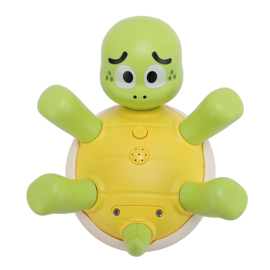 Electric Water Spray Turtle Children Bathing Toy Electric Turtle Toy with 5pcs Rings for Bathroom