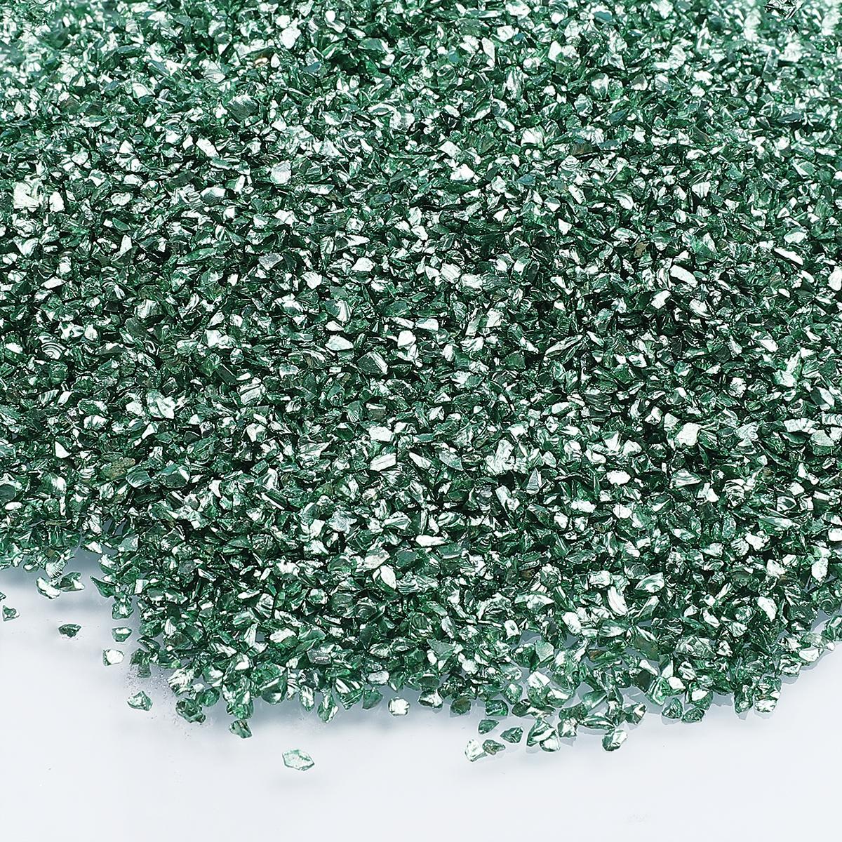 

450 г неправильной формы стеклянные бусины без отверстий чешские бусины бисер для самостоятельного изготовления ювелирных изделий серьги ожерелье 2-4mm 450g зелёный