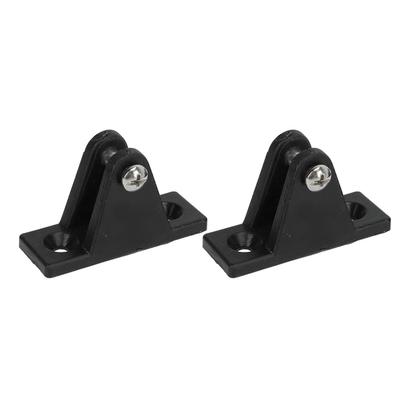 2PCS Marine Boat Deck Hinge Mount Nylon Bimini Top Fitting Hardware Marine Awning Hardware Accessories