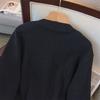 Plus Size Women's Loose Cardigan & Sweater Set (Bust 150/160) - Style 350-8081
