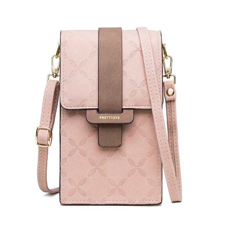 

Women Wallet Flower Petals Plaid Small Shoulder Bag Messenger Flap Mobile Phone Pocket Purse Multi-Card Holder Handbag For Girls