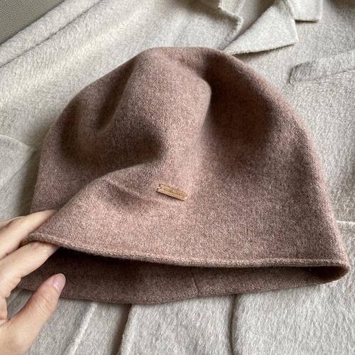 

Вовняні кашемірові шапочки. Жіночі захисні вуха. Осінь-зима. Повсякденна м’яка тепла шапка. Жіноча японська шапка Skullies. Вінтажна мистецька шапка. хакі