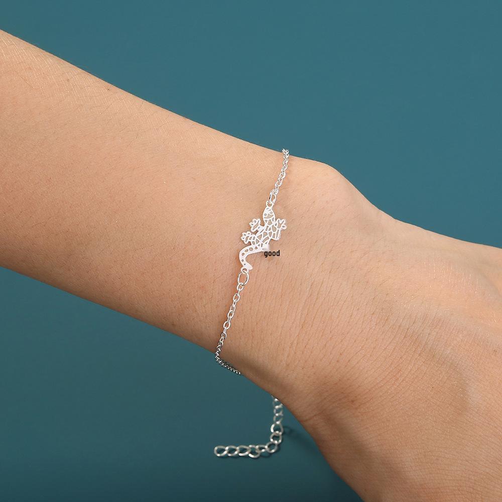 

Светящийся в темноте люминесцентный браслет-геккон – Уникальные медные украшения для женщин