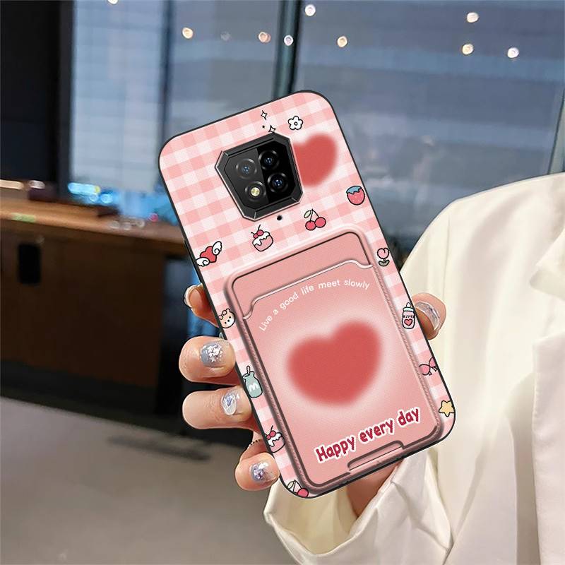 Card sleeve Cute Phone Case For Ulefone Armor8/8 Pro protective Waterproof Card bag Anti-dust Shockproof Fashion Design