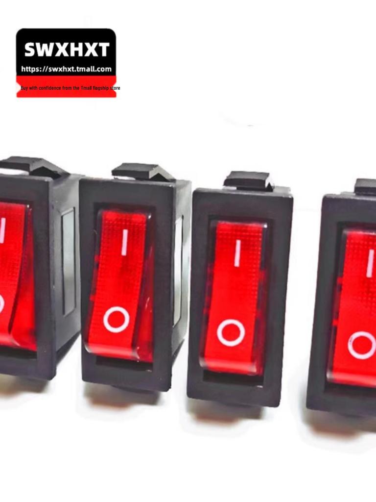 2100W Multifunction Electric Cooker Switch with Light - Hot Pot & Frying Pan KCD3 Rocker Button