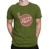 Red Bomb T Shirt Men's  Pure Cotton Funny T-Shirts Round Neck Team Fortress Game Tees Short Sleeve Tops Printed