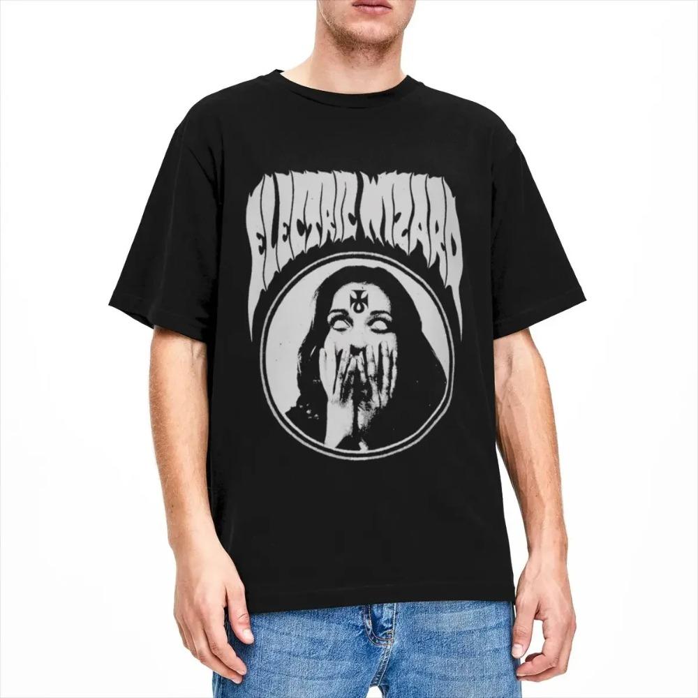 Electric Wizard Dopethrone Bekleidung T-Shirt Männer Frauen Stoner Metal Band Vintage Bedruckte T-Shirts