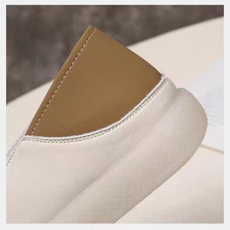 2023 Noi Pantofi Albi Casual Femei Mocasini cu talpa moale Pantofi dama