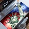 HYBXAXC 80x40 Statue Of Liberty USA Mouse Pad 90x40 Cm Kawaii Desk Mat Comfortable Xxl Pc Gamer Gaming Computer Offices Keyboard