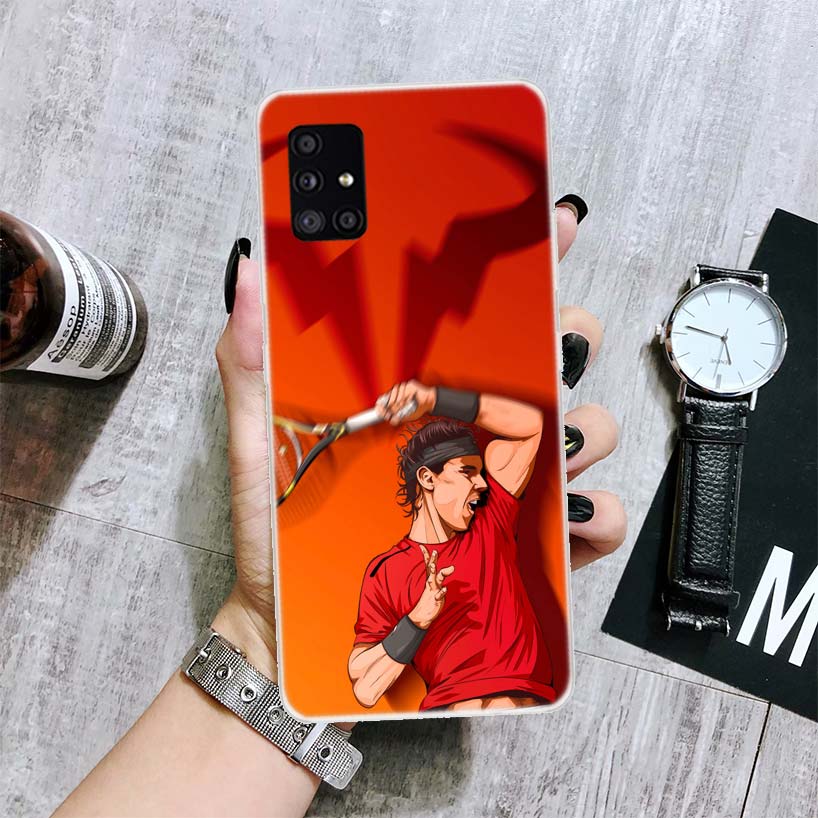 Rafael Nadal Tennis Handyhülle Für Samsung Galaxy A14 A15 A13 A12 A54 A55 A53 A52 A04S A24 A25 A23 A22 A34 A35 A33 A32 A03S A02S
