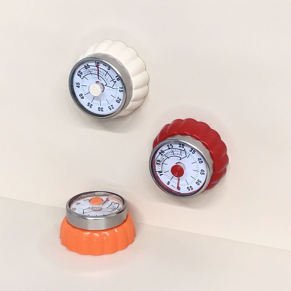 Mechanical Timer Mechanical Kitchen Timer Visual Display Magnetic Timer Kitchen Desk Timer Office