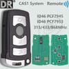 DR ID46 PCF7945/7953 Chip 315/433/868MHz CAS1 System Half Smart Car Remote Key For BMW 7 Series 730 740 E65 E66 2002-2008