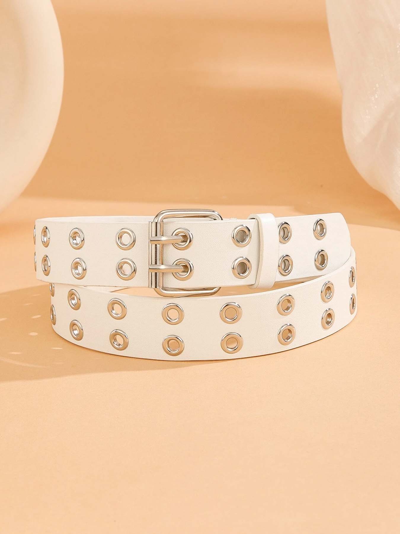 

Ladies Fashion Belt Y2K Belt Paired With Jeans Gothic Rivet Decorative Belt Street Style Pu Leather Belt Waist Belt Daily Wear