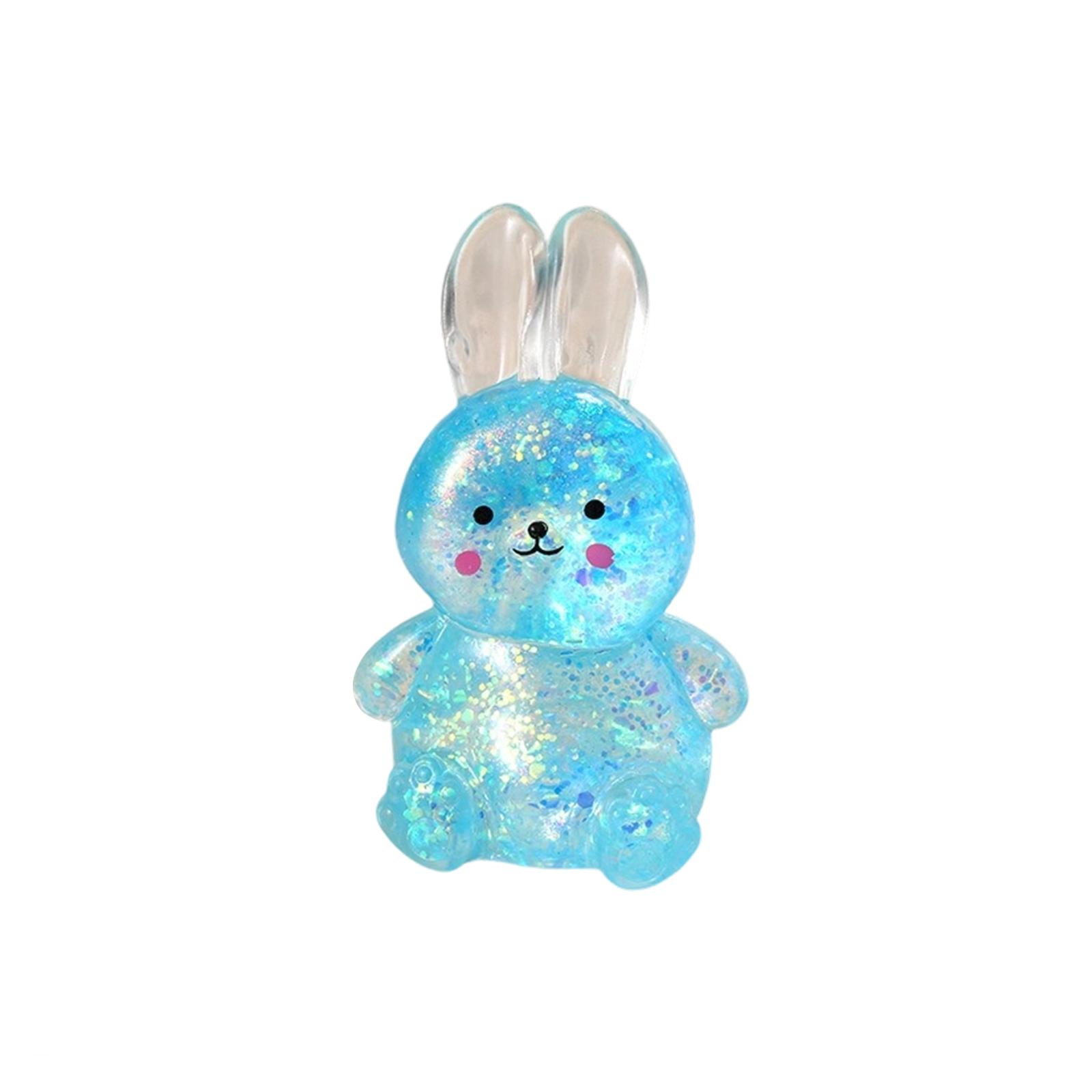 

Easter Bunny Squeezing Balls, Easter Basket Stuffers, Easter Egg Fillers, Stress Relief Toys For Kids Boys Girls Toddlers Gifts Party Favors One Size синий