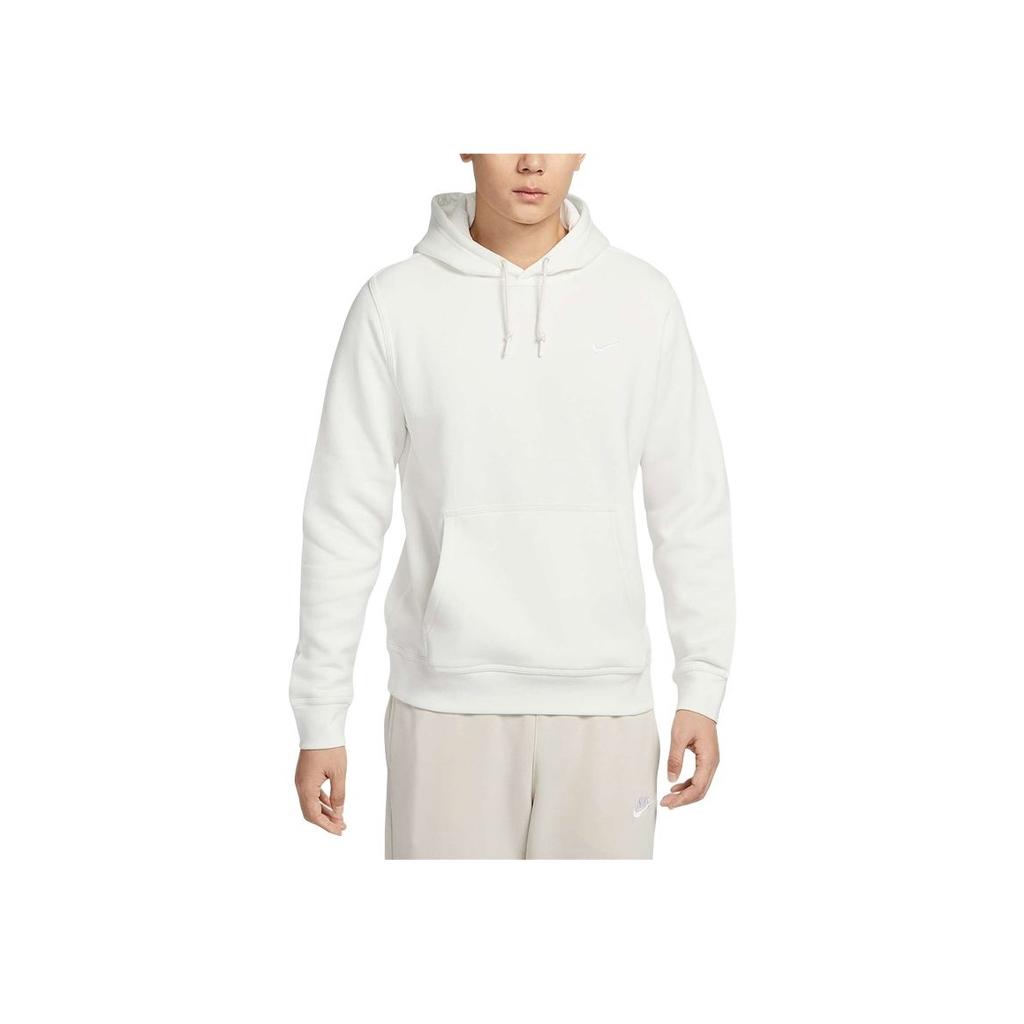 Nike Sports Lifestyle Series Solid Color Versatile Hooded Pullover Long Sleeve Sweatshirt Men sweatshirt Sail 623453-133