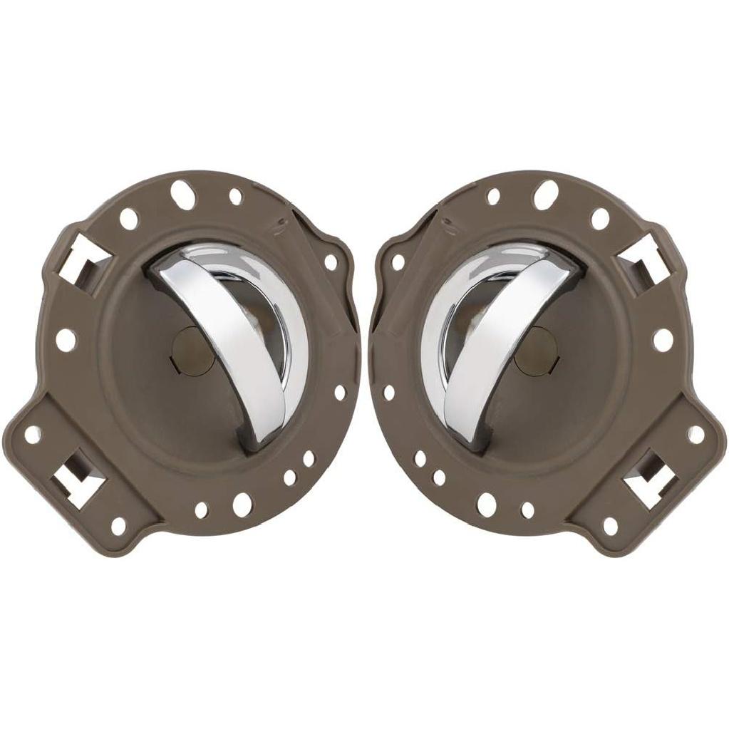 OCPTY Дверные ручки Внутренние Задние Водительская Левая Пассажирская Правая Сторона Замена Подходят 2006-2010 для Jeep Commander Внутренние Межкомнатные Дверные Ручки Текстура