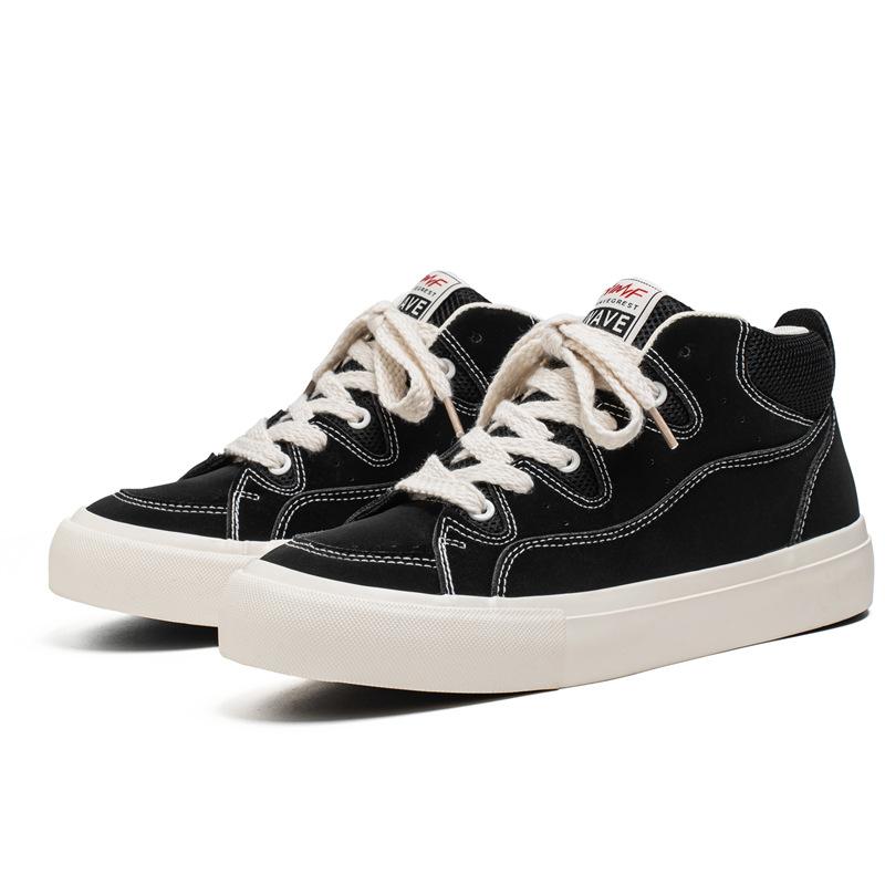 Board shoes niche explosive low-top medium-top bread shoes spring and autumn new retro college casual sports shoes