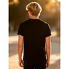Men's Printed T-Shirt - Features a Design Patterns, Short Sleeves and Round Neckline, Lightweight, Summer Casual Wear, Comfortable