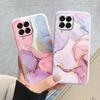 Case For Samsung Galaxy M33 M53 5G Phone Cover Vintage Marble Watercolor Painting Silicone tpu Funda For Samsung M55 M54 M34 M13