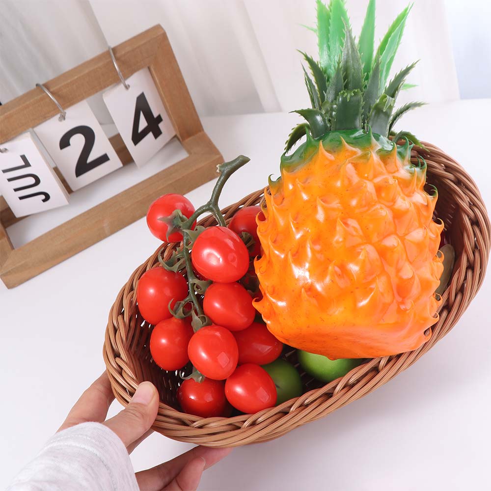 Realistic Simulation Pineapple Model Foam Faux Pineapple Ornament  Photography Props