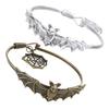 Stilvolles Fledermaus-Armband Legierung Festival Armreif Halloween-Accessoire Modisches Armband für Party- und Festival-Outfits
