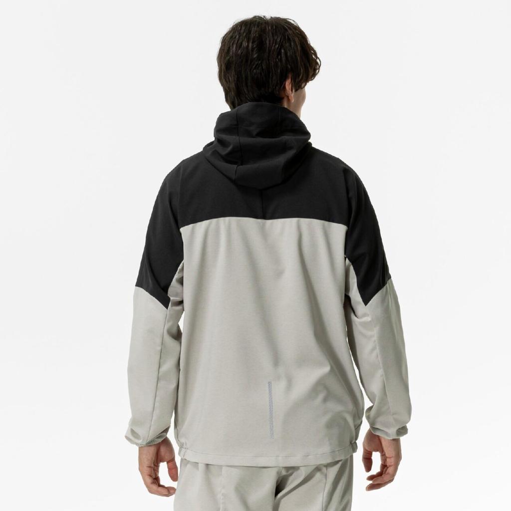 Mizuno Stretch Cloth Training UPF Stretch Cloud Beige 32MCC010 Men's Hoodie, Wear, Moisture-Wicking, Quick-Drying, 50+ Jersey, Heather,