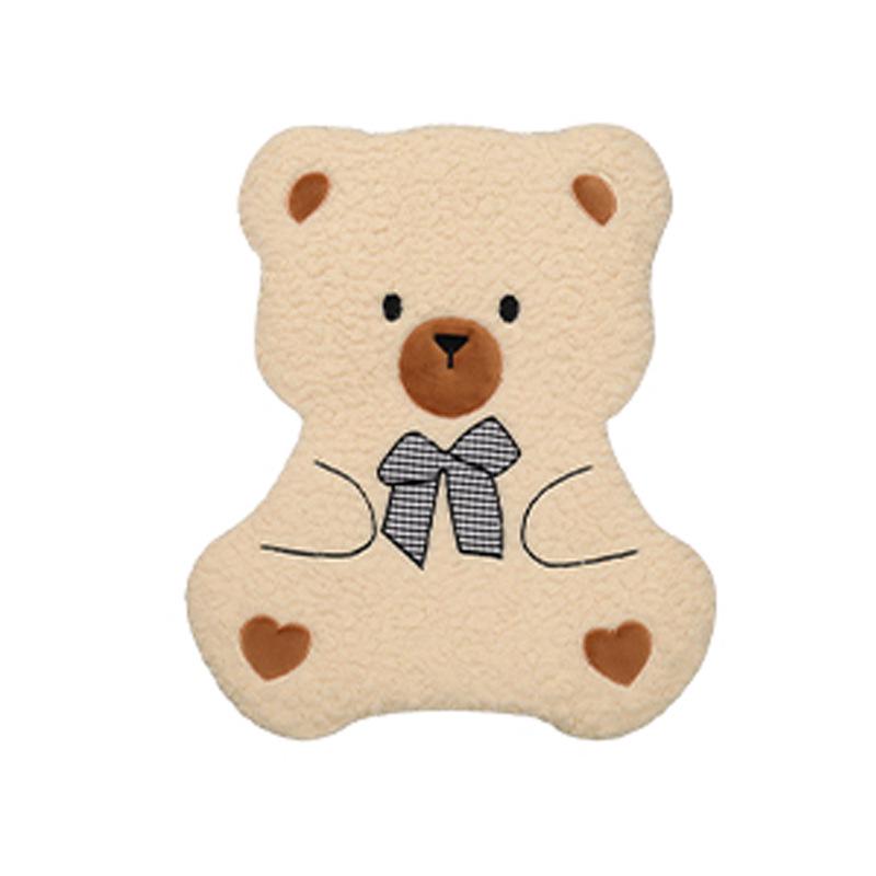 2025 Winter Goddess Style Plush Car Seat Cushion - Thick, Warm Cartoon Cover