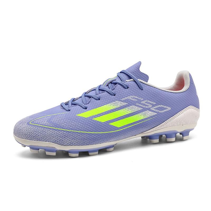 Unisex Adult Kids Football Cleats Artificial Turf AG TF Studs Synthetic Leather Upper Lace-Up High Top