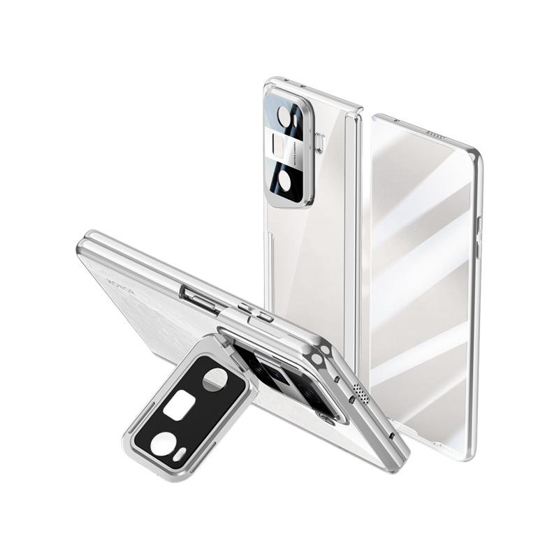 

Подходит для чехла для мобильного телефона Honor MagicVs3, пленка, встроенный кронштейн для складного экрана, объектив, полностью закрывающая бизнес-защита от падений Honor Magic Vs3