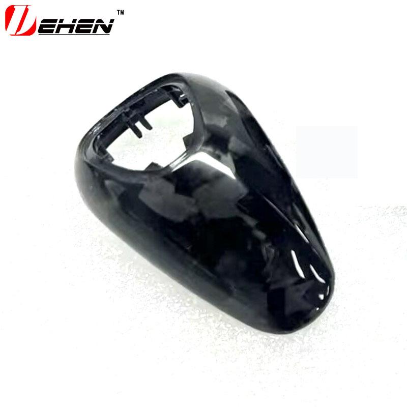Real Carbon Fiber Gear Shift Knob Cover Replacement for BMW M2 M3 M4 M5 M6 F87 F80 F82 F83 F10 F12 F13 F06