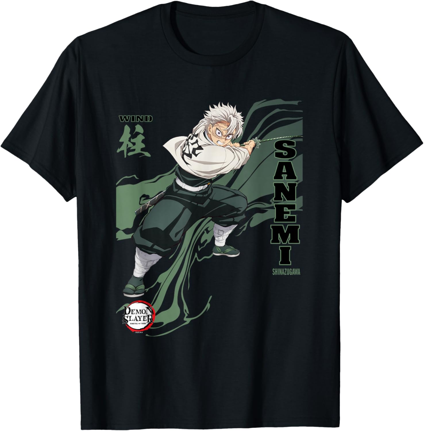 Infinity Castle Sanemi Shinazugawa Art TShirt S
