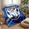 Coperta in Pile Flanella Canterbury-Bankstown Bulldogs Coperta Calda e Accogliente per Divano Letto Viaggio Uso in Tutte le Stagioni