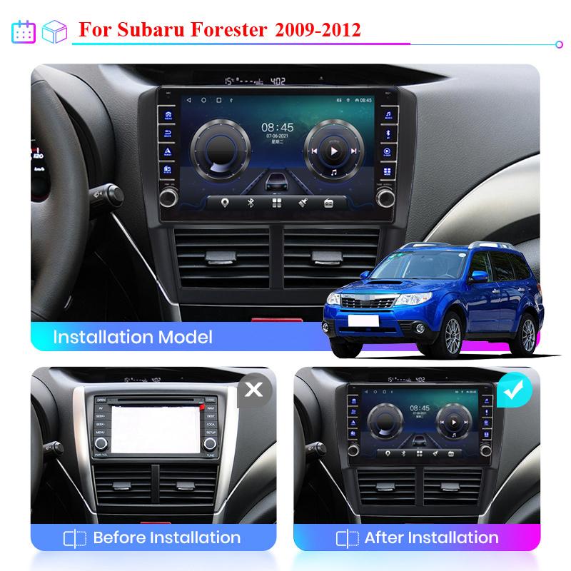 Android For Subaru Forester 3 Impreza 2007-2013 With Button Knob Car Radio Video Multimedia GPS Player 1+16GB