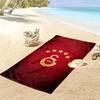 1pc Galatasaray SK Beach Towel, A Vibrant Beach Towel Suitable for Outdoor Activities, Camping, Hiking