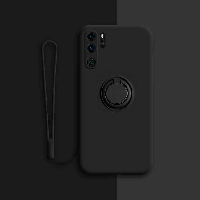 Pouzdro pro Xiaomi Redmi Note 13 12 Pro Plus 5G s držákem prstenu a stojánkem, silikonové pouzdro Redmi Note 12S 11S 10S 9S 8T 9 10 11 Pro kryt