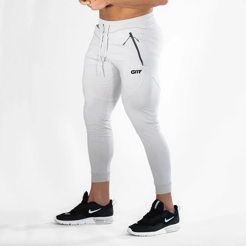 European & American Men's Slim-Fit Joggers: Autumn/Winter Cross-Border, Casual Running, Fitness Training, Small Leg Pants.