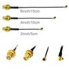 2/4/8 szt. Kabel Pigtail RP SMA Kabel 1.13 Złącze żeńskie SMA do kabla UFL/U.FL do przedłużenia anteny WiFi
