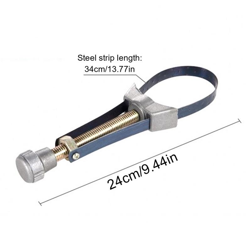 Oil Filter Swivel Wrench Heavy Duty Metal Filter Wrenches For Disassembly Oil Filter Swivel Spanner For Auto Inspection Tools