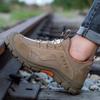 Labor Insurance Shoes Men's Anti-smashing and Anti-piercing Large-net Work Shoes Wear-resistant Construction Site Safety Protective Shoes