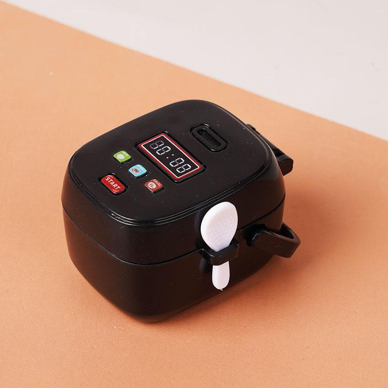 

1/12 Dollhouse Simulation Miniature Kitchen Appliances Model Dollhouse Air Fryer Beverage Machine Oven Rice Cooker Ornaments A8