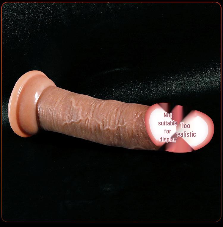 Long Love Soft Silicone Irregular Penis Female Masturbator - Erotic Adult Toy