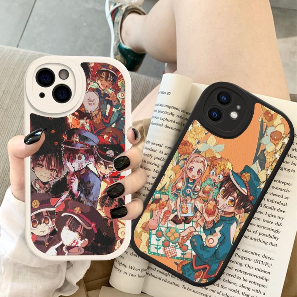 T-Toilet-bound H-Hanako-kun Phone Case Hard Leather For IPhone 16 15 14 13 12 Mini 11 14 Pro Max Xs X Xr 7 8 Plus Fundas