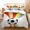 Sports Duvet Cover King Size Bedding Soccer Home Textiles 3D Printed Soft Quilt Cover Woman Man Bedding Cover Bed Sets