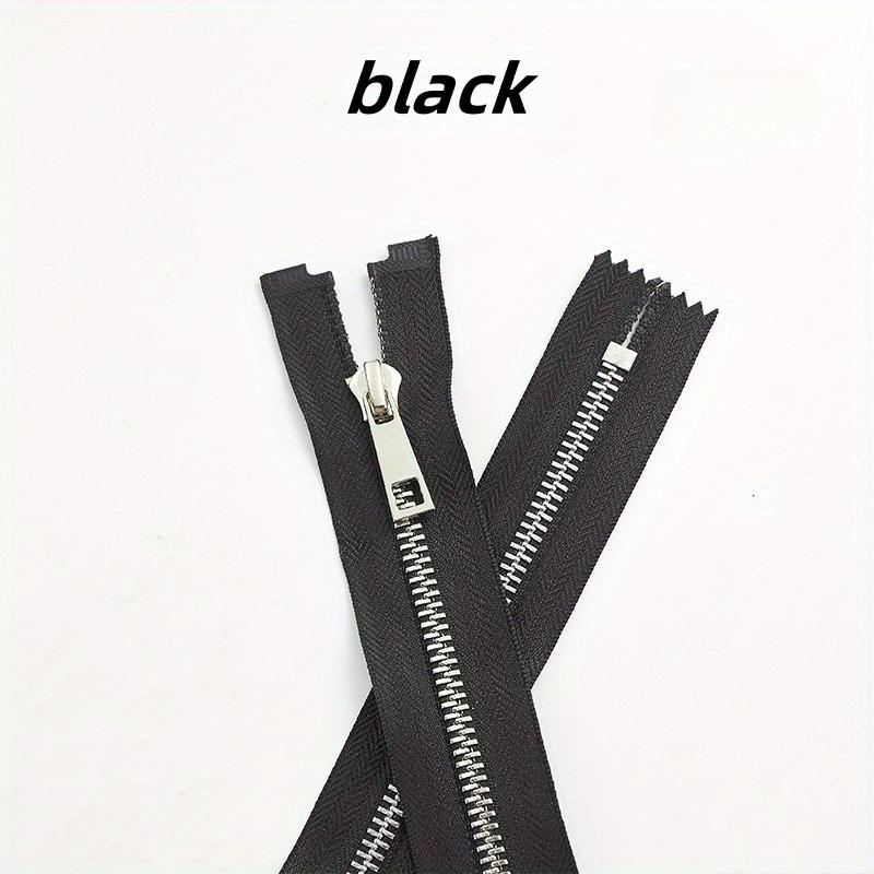 5pcs 15-30cm5# Metal zipper Silver teeth Titanium alloy Y teeth Smooth bag pocket leather bag zipper