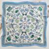 Spring and Summer Graffiti Flowers 71 * 71 Square Scarf Travel Sunscreen Headscarf Practical High-end Scarf for Mother