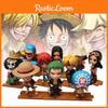 One Piece 10pcs Role Pvc Toy Model Desktop Decoration Children Gift Christmas