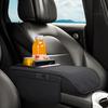 Car Armrest Storage Box Cup Holder Arm Rest Cover for Car Leather Tissue Holder Vehicle Accessories for SUV Sedan RV Truck Auto