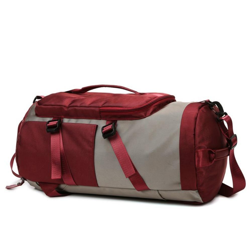 New portable travel bag women's large-capacity wet and dry separation sports fitness bag independent shoe compartment backpack